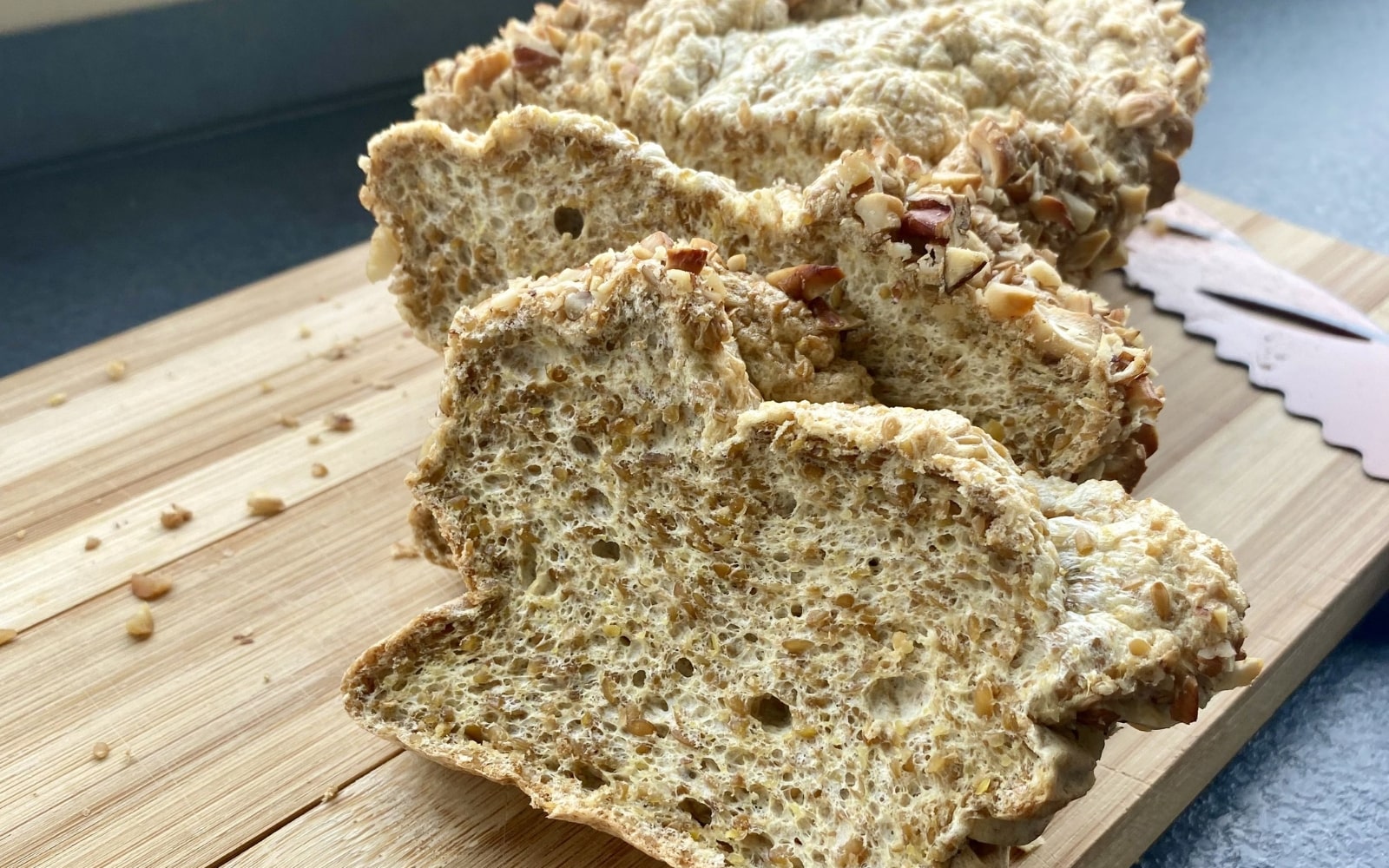 Pane senza glutine a due ingredienti